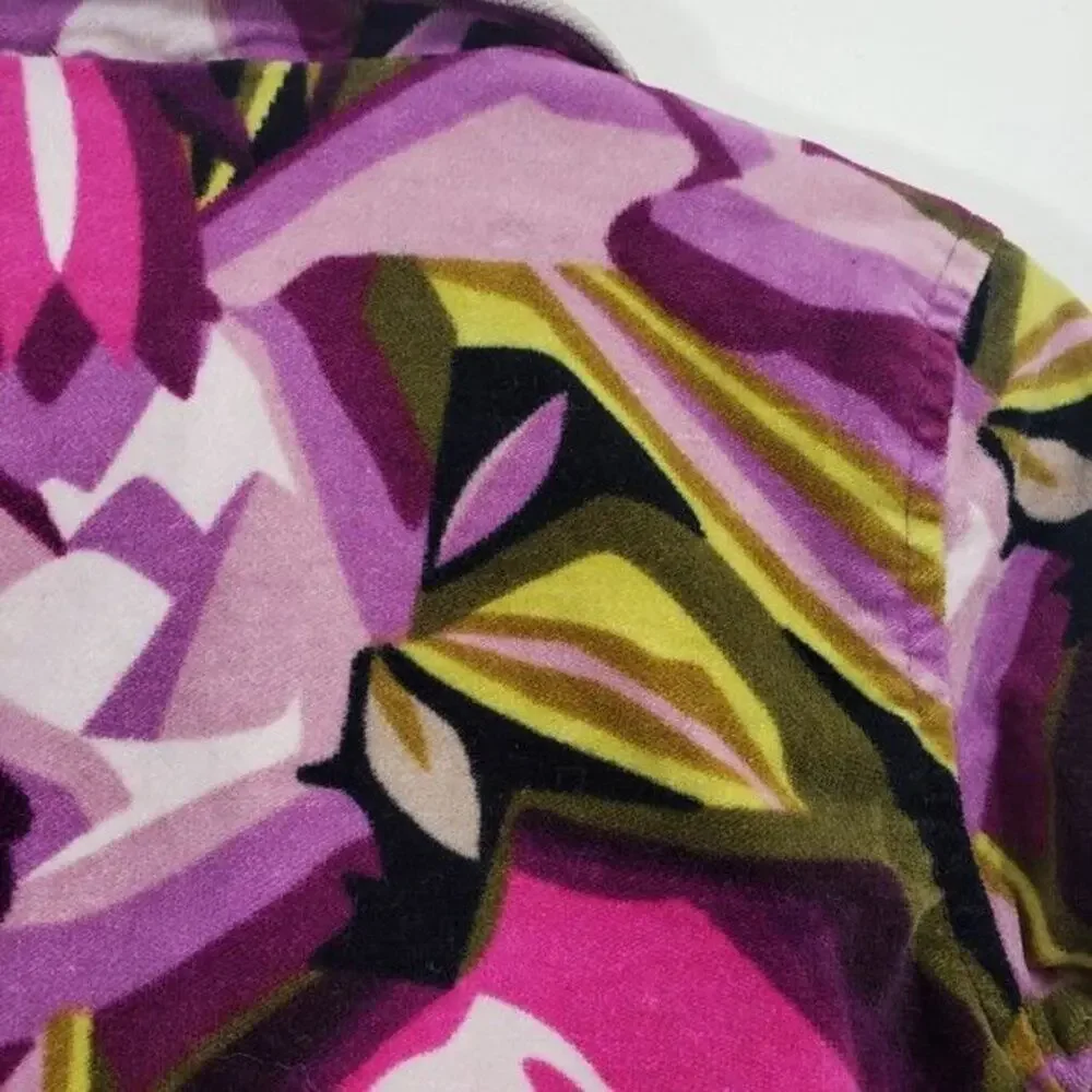 Missoni for Target floral trench velvet feel double breasted‎ coat girls 2T - 3T